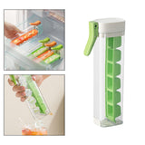 Maxbell Maxbell Coffee Ice Tray Portable Quick Release Ice Cube Tray for Bar Drinks Beverage green