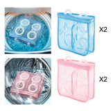 Maxbell Maxbell 2 Pieces Shoe Washing Bags Shoes Cleaning Laundry Bags for Sneakers Trainers Pink