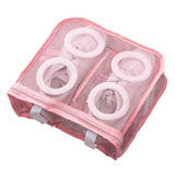 Maxbell Maxbell 2 Pieces Shoe Washing Bags Shoes Cleaning Laundry Bags for Sneakers Trainers Pink