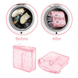 Maxbell Maxbell 2 Pieces Shoe Washing Bags Shoes Cleaning Laundry Bags for Sneakers Trainers Pink