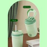 Maxbell Maxbell Electric Mixer Mug Multiuse Rechargeable Electric Mixing Cup for Home Office Green