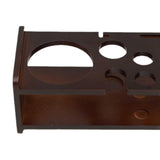 Maxbell Maxbell Cocktail Shaker Stand Cocktail Bartending Wooden Stand for Tabletop Home Bar