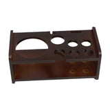 Maxbell Maxbell Cocktail Shaker Stand Cocktail Bartending Wooden Stand for Tabletop Home Bar