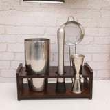 Maxbell Maxbell Bartender Kits Stand Practical Cocktail Shaker Stand for Bar Desktop Wedding