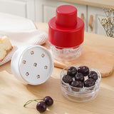 Maxbell Maxbell Cherry Pitter Cherry Core Remover Cherries Stoner for Kitchen Camping Picnic yellow