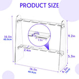 Maxbell Maxbell Champagne Glass Holder Stand Clear Champagne Holder for Bar Birthday Wedding