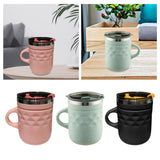 Maxbell Maxbell Coffee Mug Drinking Cup Stainless Steel Insulated Cup for Bar Camping Lounge Pink