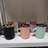 Maxbell Maxbell Coffee Mug Drinking Cup Stainless Steel Insulated Cup for Bar Camping Lounge Pink