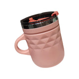 Maxbell Maxbell Coffee Mug Drinking Cup Stainless Steel Insulated Cup for Bar Camping Lounge Pink