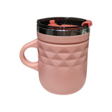 Maxbell Maxbell Coffee Mug Drinking Cup Stainless Steel Insulated Cup for Bar Camping Lounge Pink