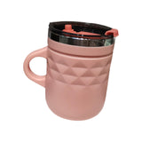 Maxbell Maxbell Coffee Mug Drinking Cup Stainless Steel Insulated Cup for Bar Camping Lounge Pink