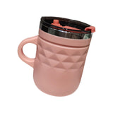 Maxbell Maxbell Coffee Mug Drinking Cup Stainless Steel Insulated Cup for Bar Camping Lounge Pink