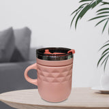 Maxbell Maxbell Coffee Mug Drinking Cup Stainless Steel Insulated Cup for Bar Camping Lounge Pink
