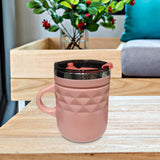 Maxbell Maxbell Coffee Mug Drinking Cup Stainless Steel Insulated Cup for Bar Camping Lounge Pink