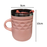 Maxbell Maxbell Coffee Mug Drinking Cup Stainless Steel Insulated Cup for Bar Camping Lounge Pink