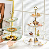 Cupcake Stand Display Plate Pastry Stand for Celebration Commercial Birthday Pink 3 layer