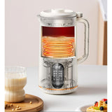 Maxbell Maxbell 650ml US Plug Watermelon 6in1 Nut Milk Maker for Birthday Gift Travel Picnic White