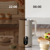 Maxbell Maxbell 650ml US Plug Watermelon 6in1 Nut Milk Maker for Birthday Gift Travel Picnic White