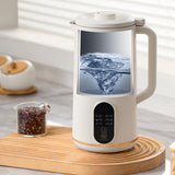 Maxbell Maxbell 650ml US Plug Watermelon 6in1 Nut Milk Maker for Birthday Gift Travel Picnic White