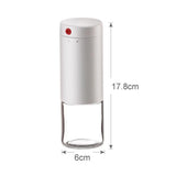 Maxbell Maxbell Oil Bottle 280ml Washable Vinegar Dispenser for Peanut Oil Barbecue Roasting White