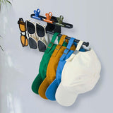 Maxbell Maxbell Hat Rack Wall Hanging Stable Cap Storage Rack for Wardrobe Door Home Bedroom