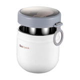Maxbell Maxbell Soup Cup Detachable Portable Spoon Yogurt Container for Fruit Breakfast Milk White