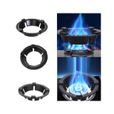Maxbell Maxbell Gas Rings Rack Universal Non Slip Stovetop Burner Rack for Gas Stoves Kitchen 014