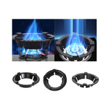 Maxbell Maxbell Gas Rings Rack Universal Non Slip Stovetop Burner Rack for Gas Stoves Kitchen 014