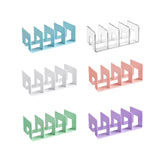 Maxbell Maxbell Bag Storage Dividers Rack Purse Organizer for Closet for Desk Home Bookshelf blue