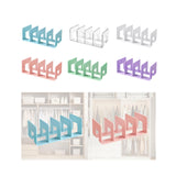 Maxbell Maxbell Bag Storage Dividers Rack Purse Organizer for Closet for Desk Home Bookshelf blue