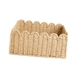 Maxbell Maxbell Sundries Basket Lightweight Dirty Clothes Basket for Food Fruits Drinks 24x24x14CM