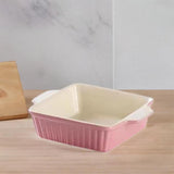 Maxbell Maxbell Ceramic Baking Dish Large Lasagna Pan Deep for Oven for Picnics Cake Camping Square