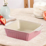 Maxbell Maxbell Ceramic Baking Dish Large Lasagna Pan Deep for Oven for Picnics Cake Camping Square