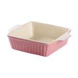Maxbell Maxbell Ceramic Baking Dish Large Lasagna Pan Deep for Oven for Picnics Cake Camping Square