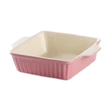 Maxbell Maxbell Ceramic Baking Dish Large Lasagna Pan Deep for Oven for Picnics Cake Camping Square