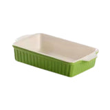 Maxbell Maxbell Ceramic Baking Dish Large Lasagna Pan Deep for Oven for Picnics Cake Camping Rectangular