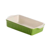 Maxbell Maxbell Ceramic Baking Dish Large Lasagna Pan Deep for Oven for Picnics Cake Camping Rectangular