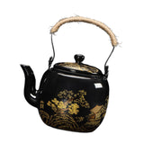 Maxbell Maxbell Ceramic Teapot Japanese 820ml Safe with Removable Infuser for Outdoor Hiking