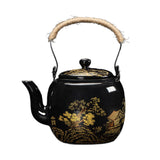 Maxbell Maxbell Ceramic Teapot Japanese 820ml Safe with Removable Infuser for Outdoor Hiking
