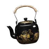Maxbell Maxbell Ceramic Teapot Japanese 820ml Safe with Removable Infuser for Outdoor Hiking