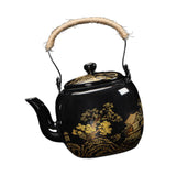 Maxbell Maxbell Ceramic Teapot Japanese 820ml Safe with Removable Infuser for Outdoor Hiking