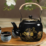 Maxbell Maxbell Ceramic Teapot Japanese 820ml Safe with Removable Infuser for Outdoor Hiking
