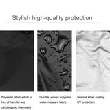 Maxbell Maxbell BBQ Grill Top Cover Barbecue Cover for Camping Grilling Accessories Backyard 81x66x61cm