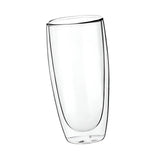 Maxbell Maxbell Double Wall Glass Cup Round Tea Cups Juice Cup Portable Insulated Coffee Mug 650ml