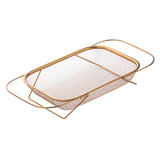 Maxbell Maxbell over The Sink Strainer Fine Mesh Drain Basket for Placing Washing Displaying