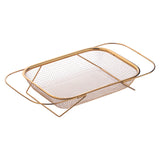 Maxbell Maxbell over The Sink Strainer Fine Mesh Drain Basket for Placing Washing Displaying