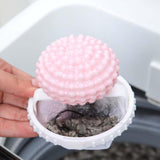 Maxbell Maxbell 3Pcs Lint Catcher for Laundry Reusable Household Tool Floating Lint Mesh Bag