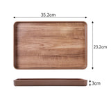 Maxbell Maxbell Platter Food Tray Snacks Tray Simple Decoration Tea Cup Storage Serving Tray M