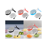 Maxbell Maxbell Kitchen Cheese Grater Multiuse Vegetable Cutter for Onions Vegetables Ginger Black