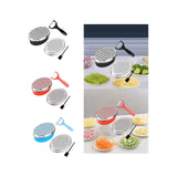 Maxbell Maxbell Kitchen Cheese Grater Multiuse Vegetable Cutter for Onions Vegetables Ginger Black